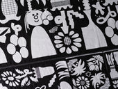 SHELL FISH monochrome　バスタオル